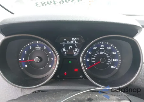 2013 Hyundai Elantra Gls from USA, damaged, VIN 5NPDH4AE9DH316758